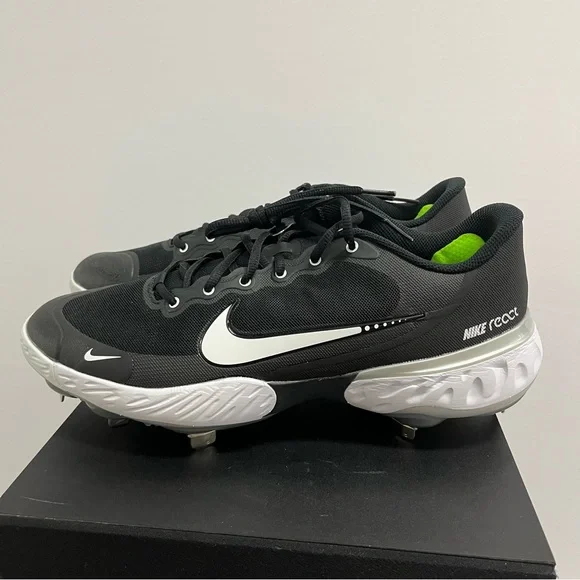 Nike | Shoes | Nike Alpha Huarache Elite 3 Low Metal  display picture 1
